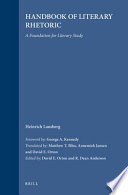 Handbook of literary rhetoric : a foundation for literary study /