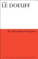 The philosophical imaginary /