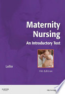 Maternity nursing : an introductory text /