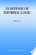 In defense of informal logic /