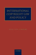 International copyright law and policy /