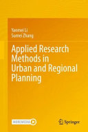 Applied research methods in urban and regional planning /
