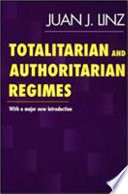 Totalitarian and authoritarian regimes /