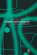 Musical style and genre : history and modernity /