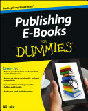 Publishing e-books for dummies /