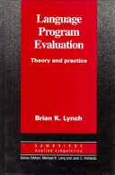 Language program evaluation : theory and practice /