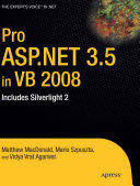 Pro Asp.Net 3.5 in VB 2008 : includes Silverlight 2 /