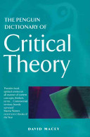The Penguin dictionary of critical theory /