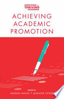 Achieving academic promotion /