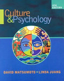 Culture and psychology /
