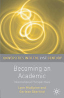 Becoming an academic : international perspectives /