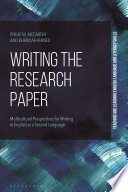 Writing the research paper : multicultural perspectives for writing in English as a second language /