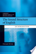The sound structure of English : an introduction /