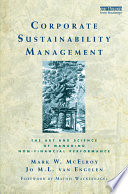 Corporate sustainability management : the art and science of managing non-financial performance /