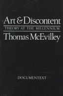 Art & discontent : theory at the millennium /