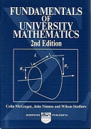 Fundamentals of university mathematics /