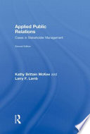 Applied public relations : cases in stakeholder management /