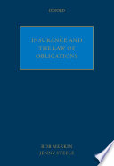 Insurance and the law of obligations /