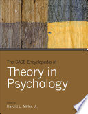 The SAGE encyclopedia of theory in psychology.