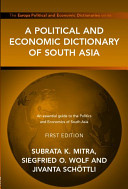 A political and economic dictionary of South Asia /