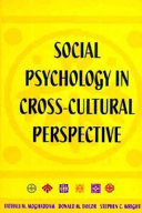 Social psychology in cross-cultural perspective /
