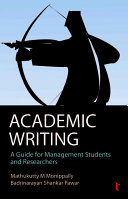 Academic writing : a guide for management students and researchers /