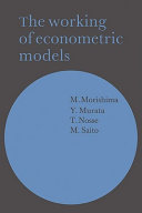 The working of econometric models /