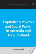 Capitalist networks and social power in Australia and New Zealand /