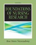 Foundations of nursing research /