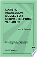 Logistic regression models for ordinal response variables /