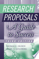 Research proposals : a guide to success /