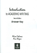 Introduction to academic writing : answer key /