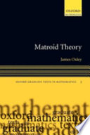 Matroid theory /