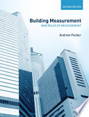 Building measurement : new rules of measurement /