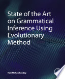 State of the art on grammatical inference using evolutionary method /