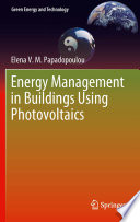 Energy management in buildings using photovoltaics /