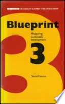 Blueprint 3 : measuring sustainable development /
