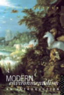 Modern environmentalism : an introduction /