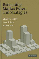 Estimating market power and strategies /