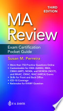 MA review : exam certification pocket guide /
