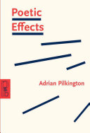 Poetic effects : a relevance theory perspective /