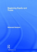 Beginning equity and trusts /