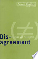 Disagreement : politics and philosophy /