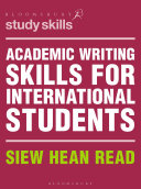 Academic writing skills for international students /