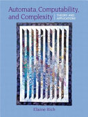 Automata computability and complexity /