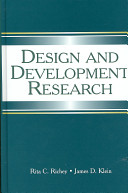Design and development research : methods, strategies, and issues /
