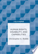Human rights, disability, and capabilities /