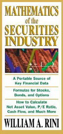 Mathematics of the securities industry /