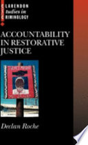 Accountability in restorative justice /