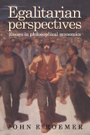 Egalitarian perspectives : essays in philosophical economics /